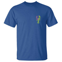 Carnival Mardi Gras USA American Flag Crawfish Pocket T Shirt