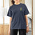 Carnival Mardi Gras USA American Flag Crawfish Pocket T Shirt For Women