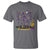 Funny Mardi Gras T Shirt Dancing Skeleton Let The Shenanigans Begin