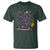 Funny Mardi Gras T Shirt Dancing Skeleton Let The Shenanigans Begin