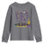 Funny Mardi Gras Youth Sweatshirt Dancing Skeleton Let The Shenanigans Begin