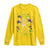 Funny Mardi Gras Long Sleeve Shirt Let The Shenanigans Begin Juggling Skeleton