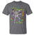 Funny Mardi Gras T Shirt Let The Shenanigans Begin Juggling Skeleton