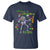 Funny Mardi Gras T Shirt Let The Shenanigans Begin Juggling Skeleton