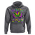 Happy Mardi Gras 2025 Hoodie Masquerade Mask Carnival New Orleans Trip