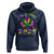 Happy Mardi Gras 2025 Hoodie Masquerade Mask Carnival New Orleans Trip