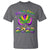 Happy Mardi Gras 2025 T Shirt Masquerade Mask Carnival New Orleans Trip