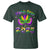Happy Mardi Gras 2025 T Shirt Masquerade Mask Carnival New Orleans Trip