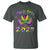 Happy Mardi Gras 2025 T Shirt Masquerade Mask Carnival New Orleans Trip