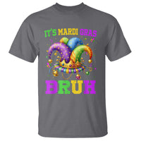 Bruh Mardi Gras T Shirt Jester Outfit Teens Boys Kids Mardi Gras