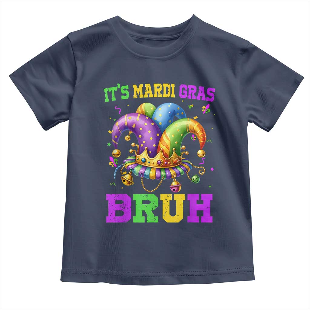 Bruh Mardi Gras Toddler T Shirt Jester Outfit Teens Boys Kids Mardi Gras