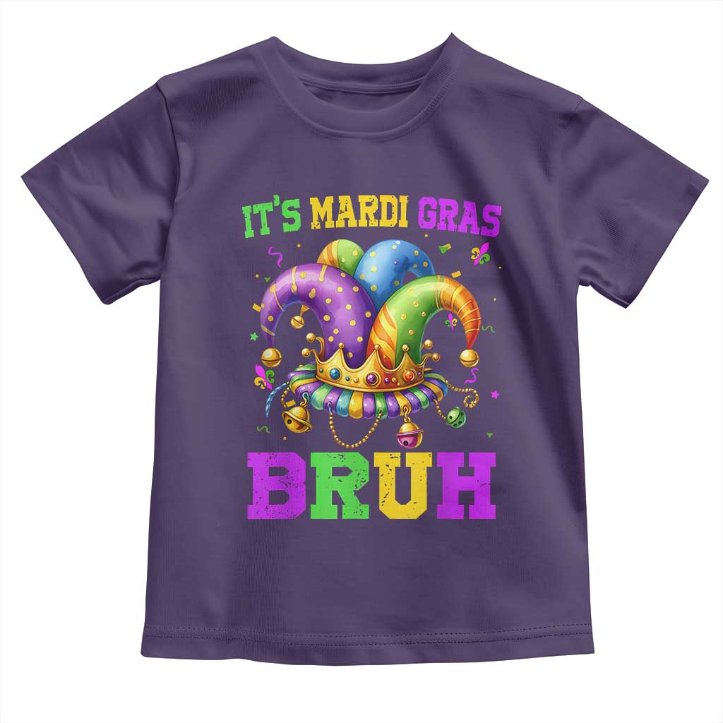 Bruh Mardi Gras Toddler T Shirt Jester Outfit Teens Boys Kids Mardi Gras