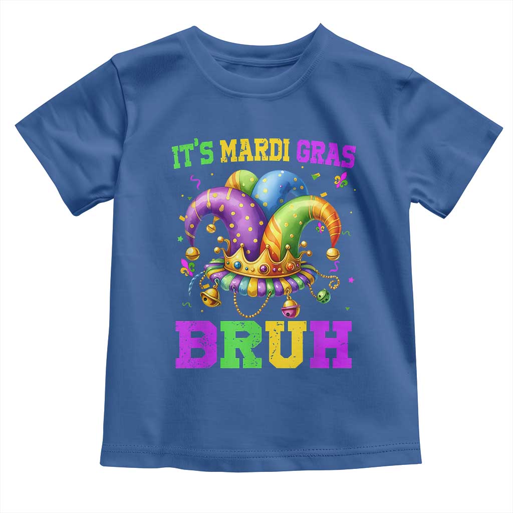 Bruh Mardi Gras Toddler T Shirt Jester Outfit Teens Boys Kids Mardi Gras