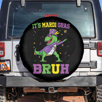 Bruh Mardi Gras Spare Tire Cover Dinosaur Meme New Orleans Party Custume Beads - Wonder Print Shop