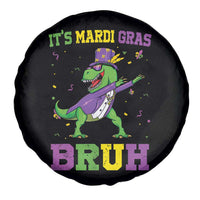 Bruh Mardi Gras Spare Tire Cover Dinosaur Meme New Orleans Party Custume Beads - Wonder Print Shop