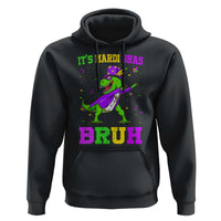 Bruh Mardi Gras Hoodie Dinosaur Meme New Orleans Party Custume Beads - Wonder Print Shop