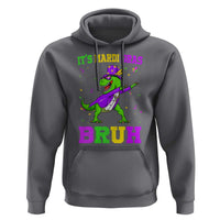 Bruh Mardi Gras Hoodie Dinosaur Meme New Orleans Party Custume Beads - Wonder Print Shop