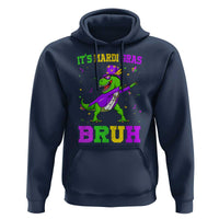 Bruh Mardi Gras Hoodie Dinosaur Meme New Orleans Party Custume Beads - Wonder Print Shop