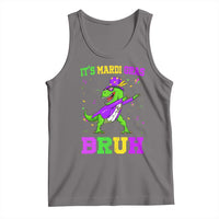 Bruh Mardi Gras Tank Top Dinosaur Meme New Orleans Party Custume Beads - Wonder Print Shop