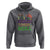 Mardi Gras Hoodie Let The Good Times Roll Glitter Print