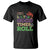 Mardi Gras T Shirt Let The Good Times Roll Glitter Print