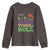 Mardi Gras Youth Sweatshirt Let The Good Times Roll Glitter Print