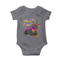Mardi Gras Baby Onesie Dabbing Crawfish Monster Truck