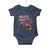 Mardi Gras Baby Onesie Dabbing Crawfish Monster Truck