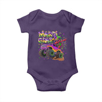 Mardi Gras Baby Onesie Dabbing Crawfish Monster Truck