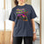 Mardi Gras T Shirt For Women Dabbing Crawfish Monster Truck