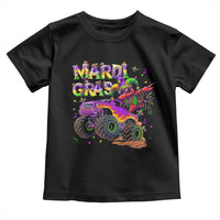 Mardi Gras Toddler T Shirt Dabbing Crawfish Monster Truck