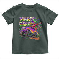 Mardi Gras Toddler T Shirt Dabbing Crawfish Monster Truck
