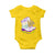 Mardi Gras Baby Onesie Shake Your Bootie Bead Boots