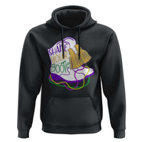 Mardi Gras Hoodie Shake Your Bootie Bead Boots