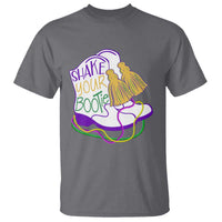 Mardi Gras T Shirt Shake Your Bootie Bead Boots