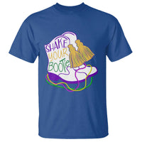 Mardi Gras T Shirt Shake Your Bootie Bead Boots