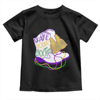 Mardi Gras Toddler T Shirt Shake Your Bootie Bead Boots