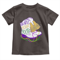 Mardi Gras Toddler T Shirt Shake Your Bootie Bead Boots