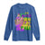 Its Mardi Gras Yall Long Sleeve Shirt Funny Carnival Flamingo