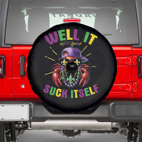 It Aint Gonna Suck Itself Crawfish Funny Mardi Gras Spare Tire Cover - Wonder Print Shop