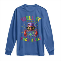 It Aint Gonna Suck Itself Crawfish Funny Mardi Gras Long Sleeve Shirt - Wonder Print Shop