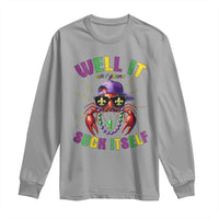 It Aint Gonna Suck Itself Crawfish Funny Mardi Gras Long Sleeve Shirt - Wonder Print Shop