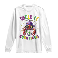 It Aint Gonna Suck Itself Crawfish Funny Mardi Gras Long Sleeve Shirt - Wonder Print Shop
