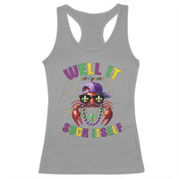 It Aint Gonna Suck Itself Crawfish Funny Mardi Gras Racerback Tank Top - Wonder Print Shop