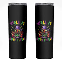 It Aint Gonna Suck Itself Crawfish Funny Mardi Gras Skinny Tumbler - Wonder Print Shop