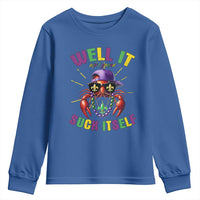It Aint Gonna Suck Itself Crawfish Funny Mardi Gras Youth Sweatshirt - Wonder Print Shop