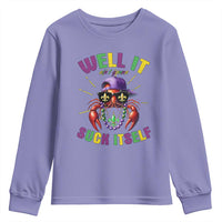 It Aint Gonna Suck Itself Crawfish Funny Mardi Gras Youth Sweatshirt - Wonder Print Shop