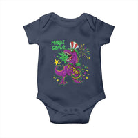 Mardi Gras Dino Baby Onesie Toddler Kids Boys Gift Mardi Grawr