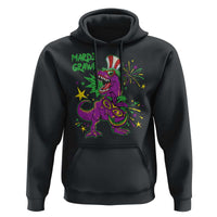 Mardi Gras Dino Hoodie Toddler Kids Boys Gift Mardi Grawr