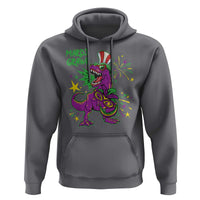 Mardi Gras Dino Hoodie Toddler Kids Boys Gift Mardi Grawr